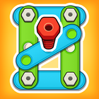 Wood Nuts & Bolts Rescue أيقونة