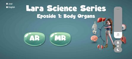 Lara Science Body Organs Affiche