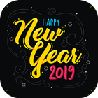 New Year Live Wallpapers 2019-icoon