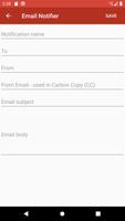 Email Notifier imagem de tela 2