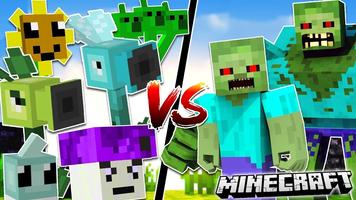 Mod flower vs zombie for Mcpe تصوير الشاشة 3
