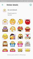 برنامه‌نما برچسب Emojidom برای بزرگسالان  عکس از صفحه