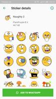 Adesivos adultos Emojidom (WAS imagem de tela 2