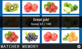 Matcher Memory Game capture d'écran 1