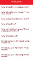 Selenium Interview Questions screenshot 1