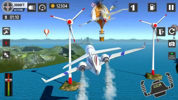 Avion Vol - crash Simulateur capture d'écran 2