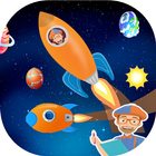 Blippi Rocket Run in Space icône