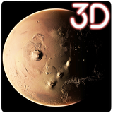 Planet Mars 3D Parallax Live W
