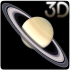 Saturn 3D Live Wallpaper icône