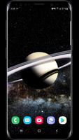 Saturn 3D Live Wallpaper capture d'écran 1
