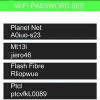 Wifi Password See poster