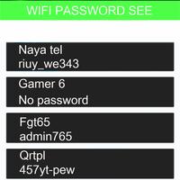 Wifi Password See screenshot 1