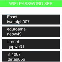 Wifi Password See screenshot 3