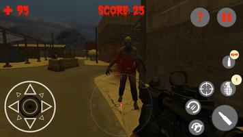 jeu tir zombies ville capture d'écran 2