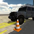 Shanty Auto Parkplatz 3D Simul Zeichen