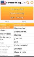 Phrasebook English (US) Lite تصوير الشاشة 1