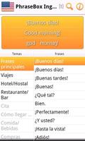 Phrasebook English (US) Lite 截图 1