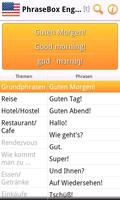 Phrasebook English (US) Lite تصوير الشاشة 3