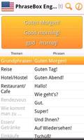 Phrasebook English (US) Lite 截图 3