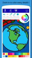 Livre de coloriage Planète capture d'écran 3