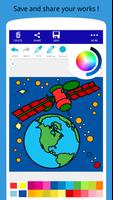 Livre de coloriage Planète capture d'écran 2