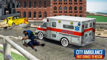 City Ambulance Rescue 2019 imagem de tela 1