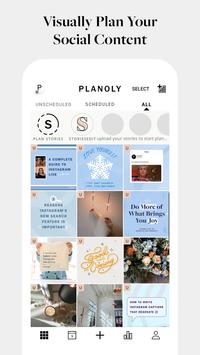 PLANOLY: Instagram Planner poster