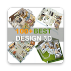 آیکون‌ 100+ 3D design house plans