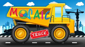 camions Animated Puzzles Affiche
