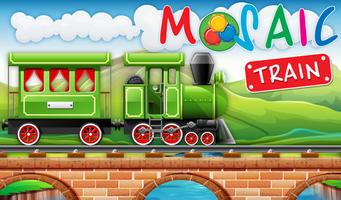 Animated Puzzles Train poster