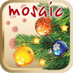 Christmas tree children mosaic APK download
