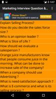 Marketing Interview Questions screenshot 1
