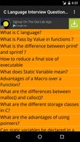 C Interview Question & Answers Poster