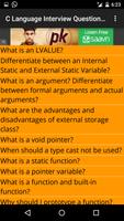 C Interview Question & Answers captura de pantalla 2