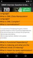 DBMS Interview Question Answer capture d'écran 1