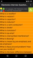 Electronics Interview Question capture d'écran 2