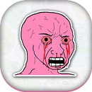 Wojak - Pepe Meme Sticker For Whatsapp APK