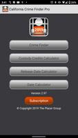 California Crime Finder Pro โปสเตอร์