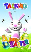 Talking Bunny Easter poster