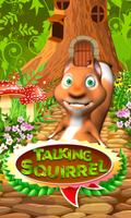 praten eekhoorn-poster