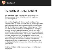 Berufstest und Berufswahl 포스터