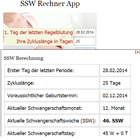 SSW Rechner - Schwangerschaft simgesi