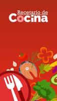 Recetario de cocina poster