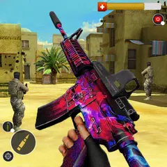 Скачать Gun Game FPS Commando Shooting APK