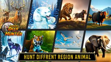 Safari Hunting Shooting Games पोस्टर