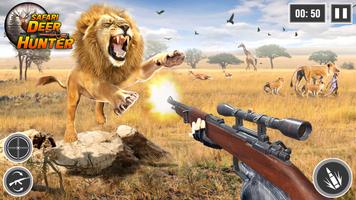 Safari Hunting Shooting Games स्क्रीनशॉट 1