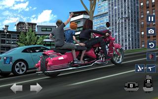 Bus Bike Taxi Bike Games 스크린샷 2