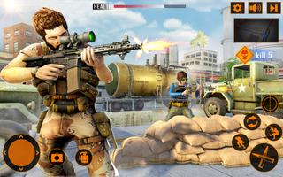 Gun Game FPS Commando Shooting capture d'écran 2