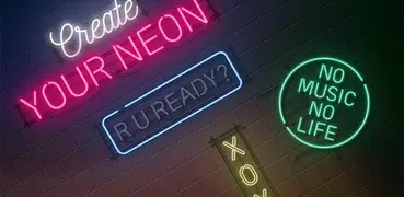 灿烂霓虹 : NEON GIF+TEXT Video Eff