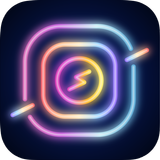 NEON GIF+TEXT Video Effects-APK